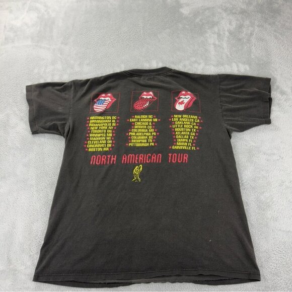 Vintage Rolling Stones Men's Size Large Single Stitch 1994/1995 Voodoo Lounge - Picture 5 of 15